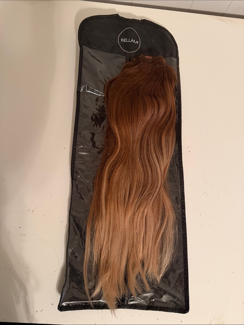 BELLAMI Chestnut to Honey Blonde Ombre Clip-In Extensions